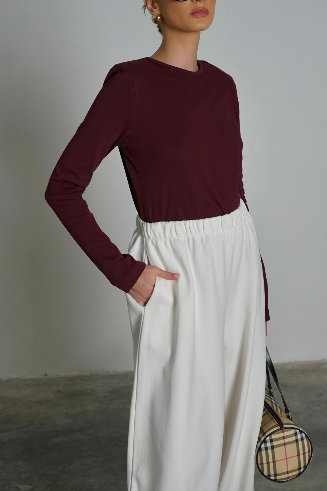 מכנס טייגי לבן