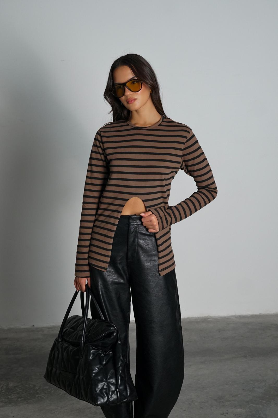 חולצת וונדי-חום