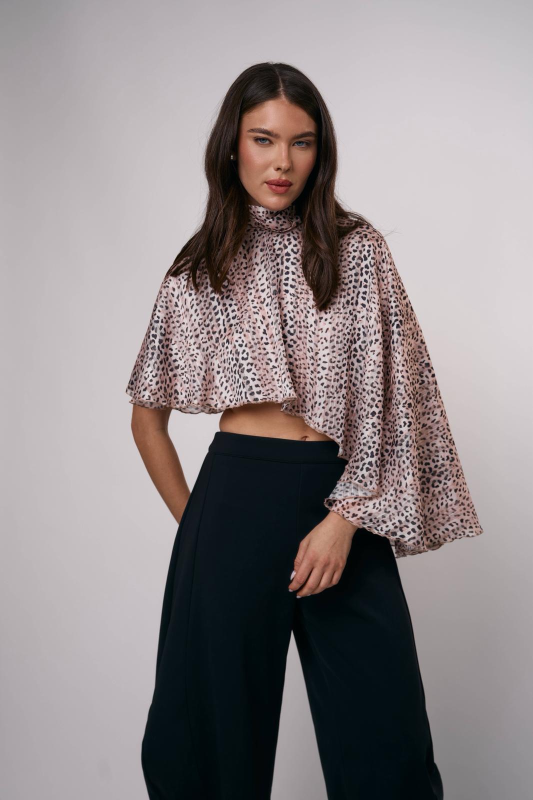 חולצת ארבל מנומרת