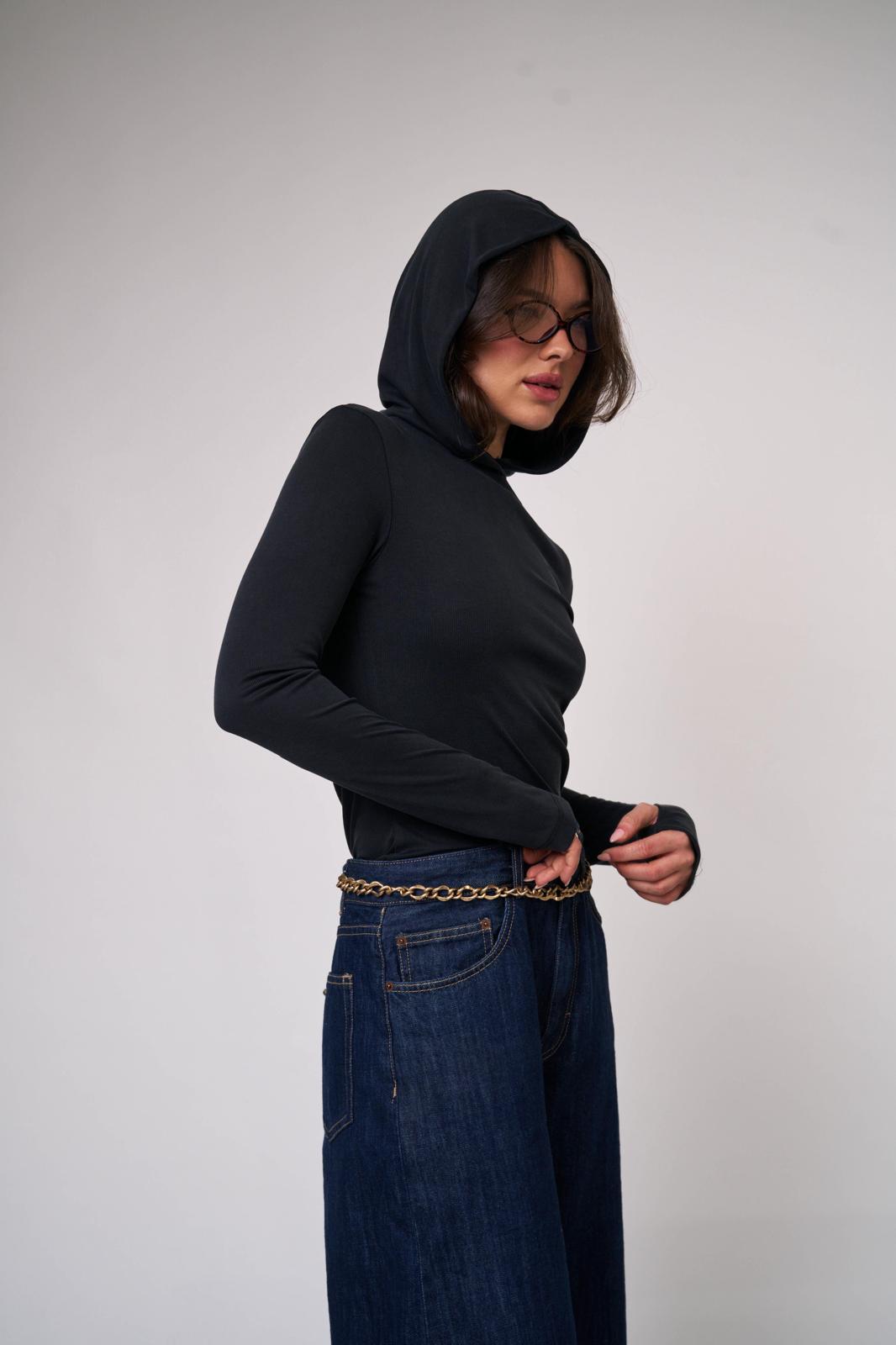 חולצת אלה שחור