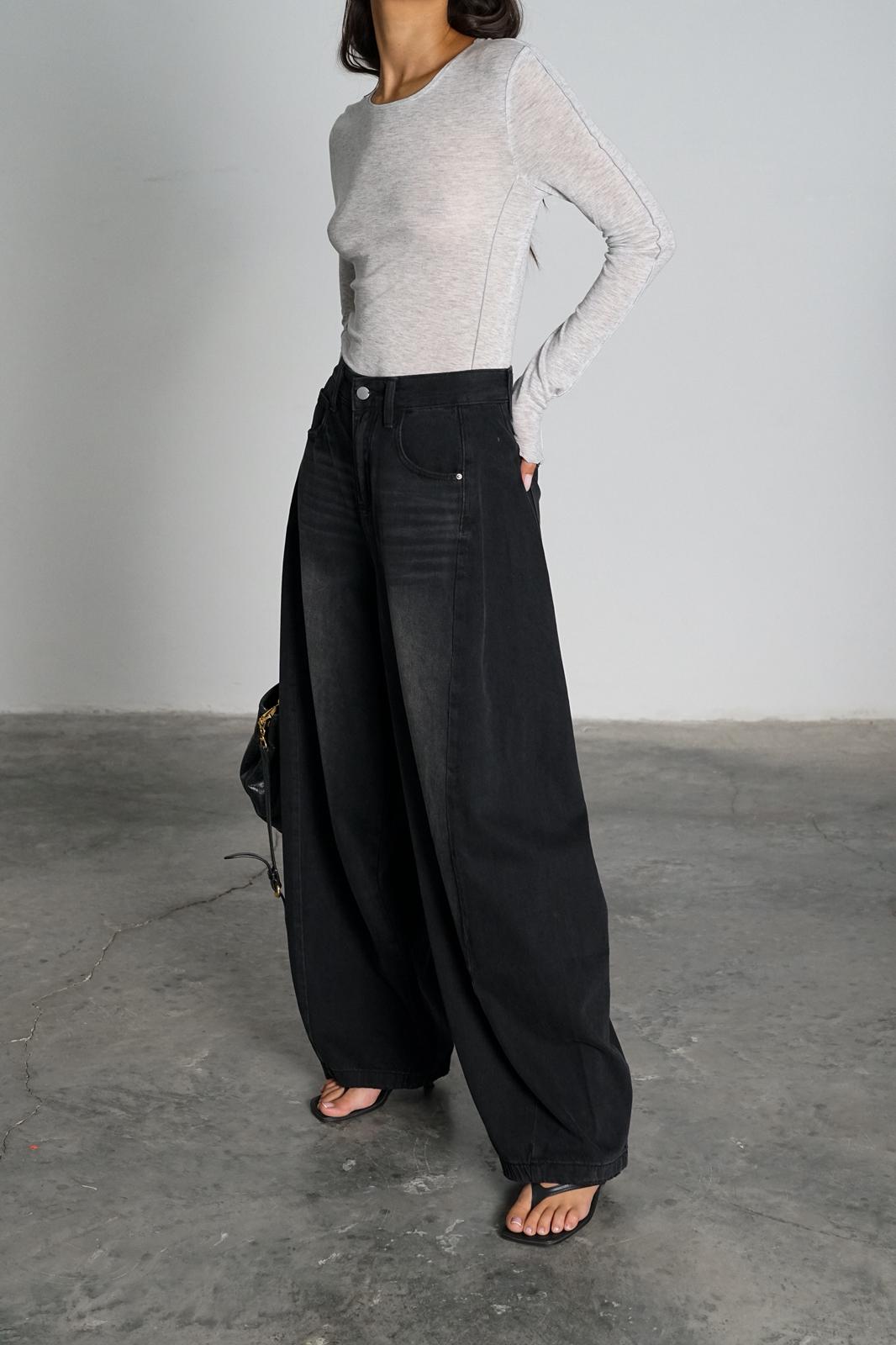 גינס טנסיל שחור - C’est Moi