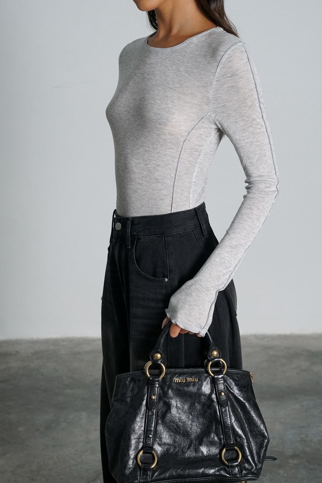 גינס טנסיל שחור - C’est Moi