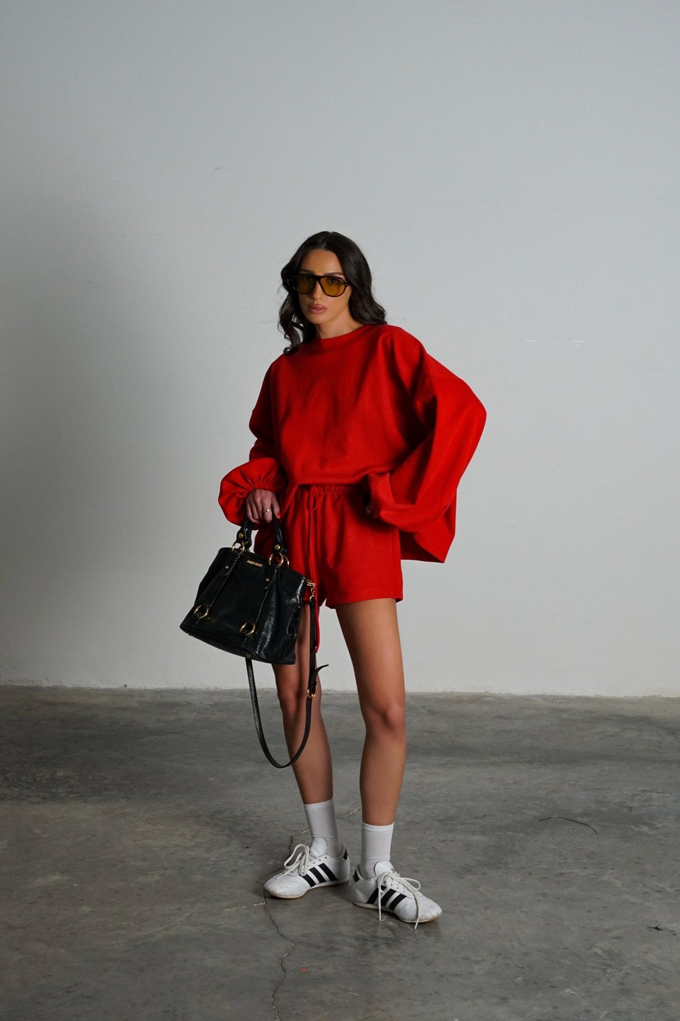 חליפת סאליבן - אדום - C’est Moi