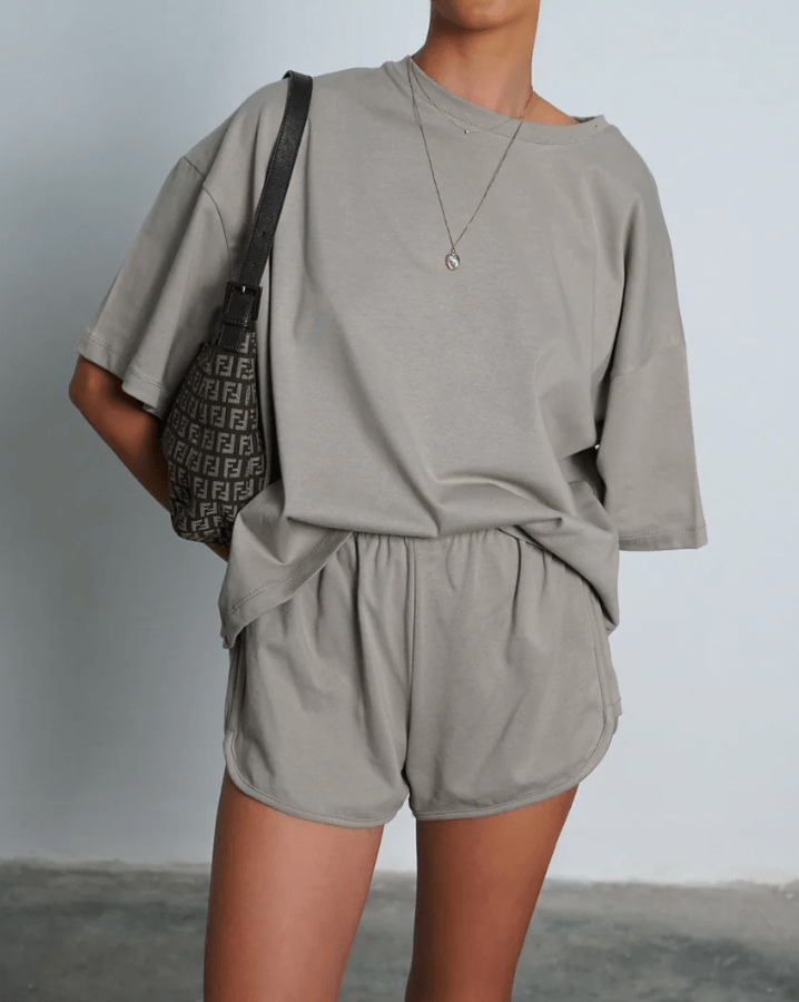 חליפת שריז - אפור ירוק - C’est Moi