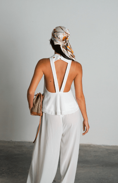 חליפת טוויק לבן - C’est Moi