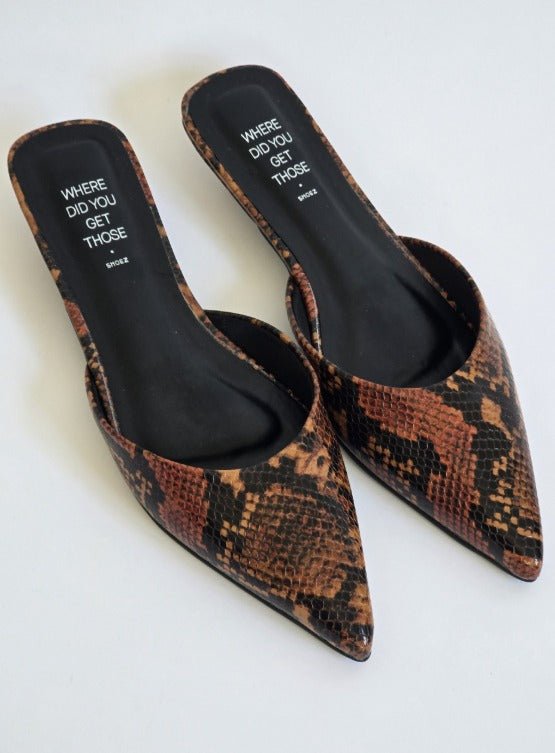 נעל שפיץ - נחש - C’est Moi