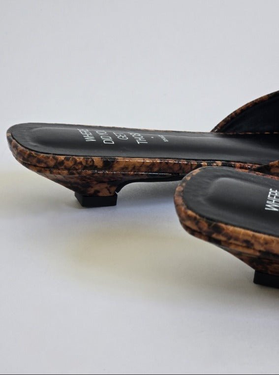 נעל שפיץ - נחש - C’est Moi