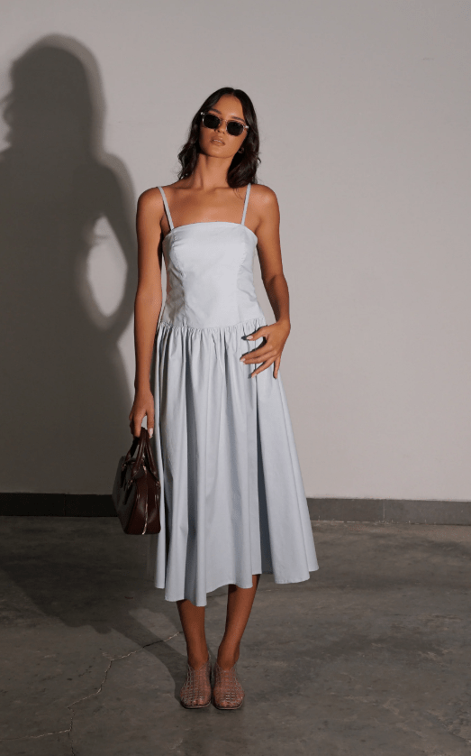 שמלת גסטין כחולה - C’est Moi