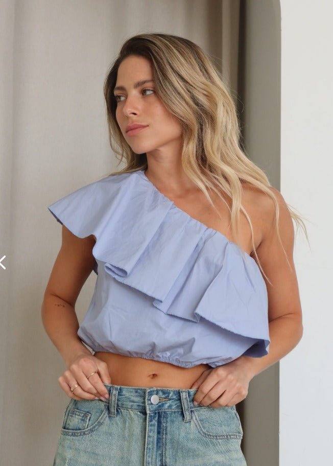 טופ ליידי - תכלת - C’est Moi