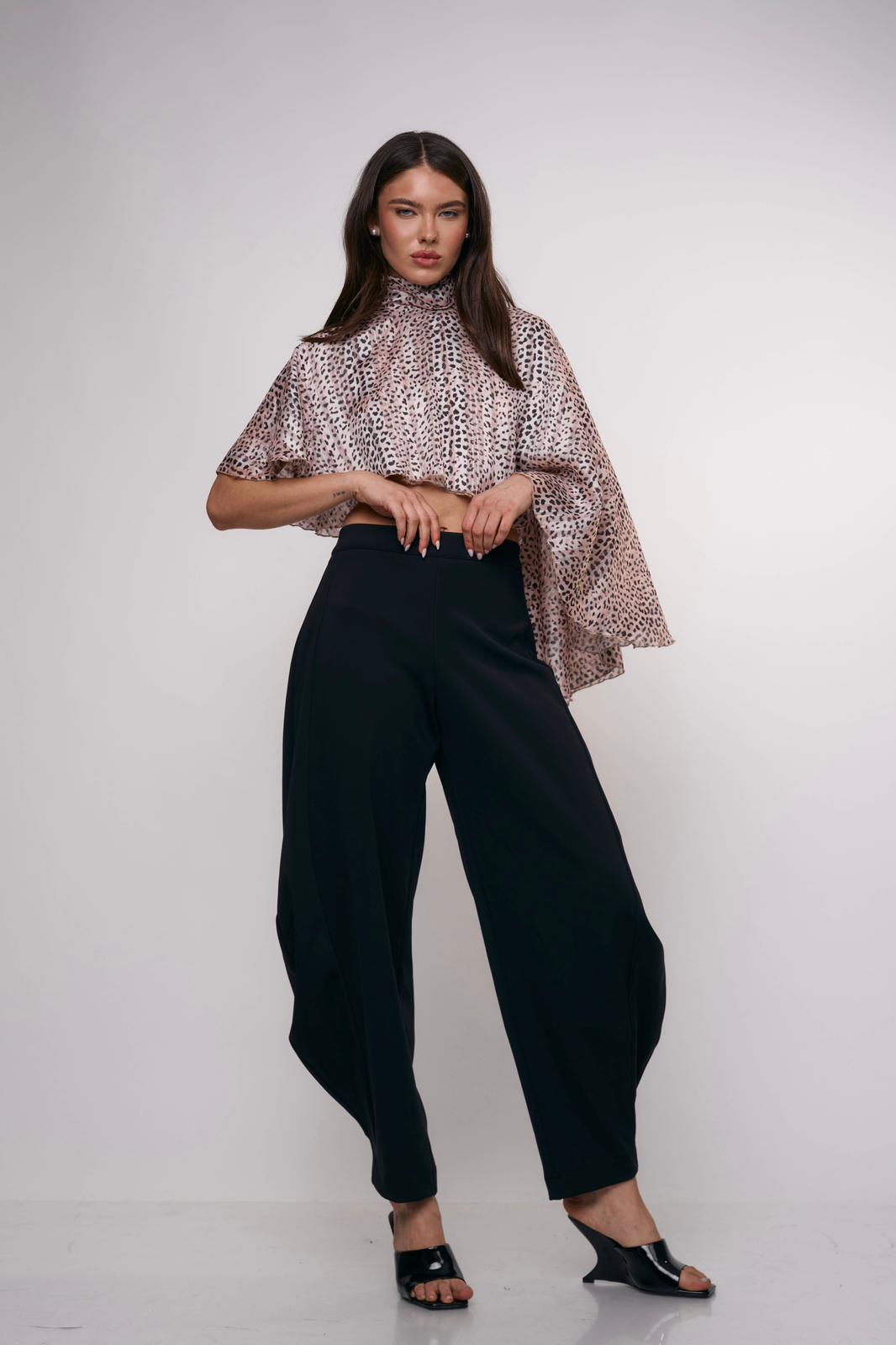 חולצת ארבל מנומרת - C’est Moi