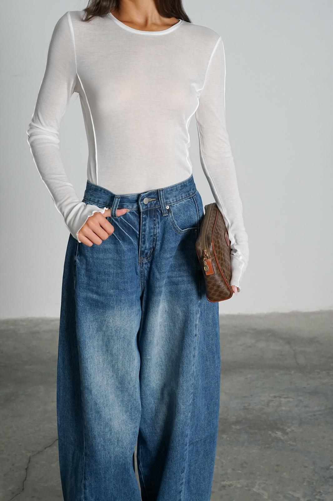 חולצת פורטר לבן - C’est Moi