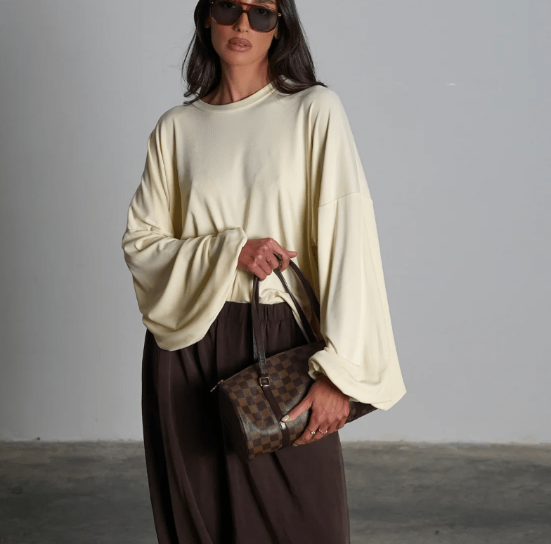 חולצת מייבי - חמאה - C’est Moi