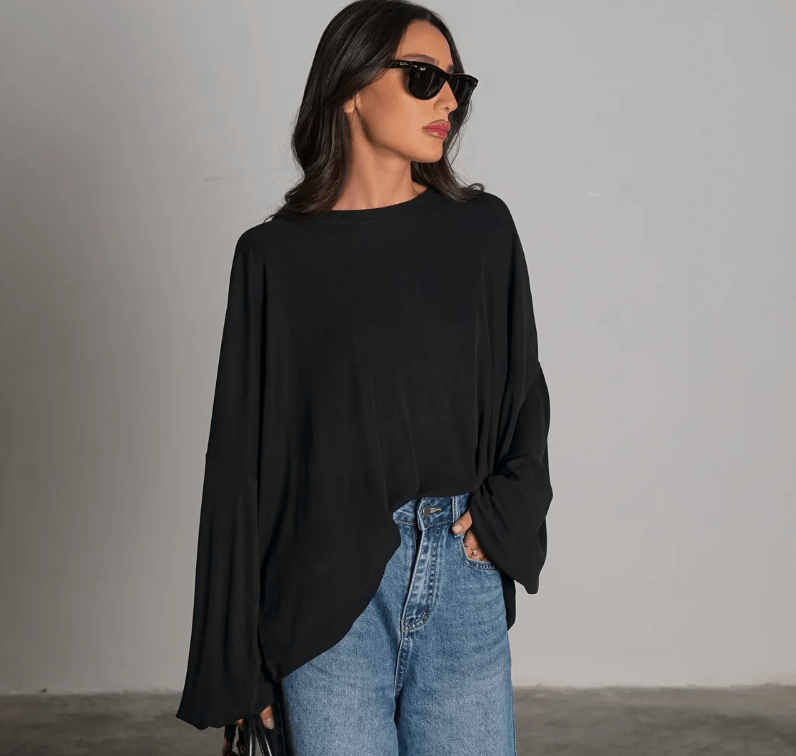 חולצת מייבי - שחור - C’est Moi