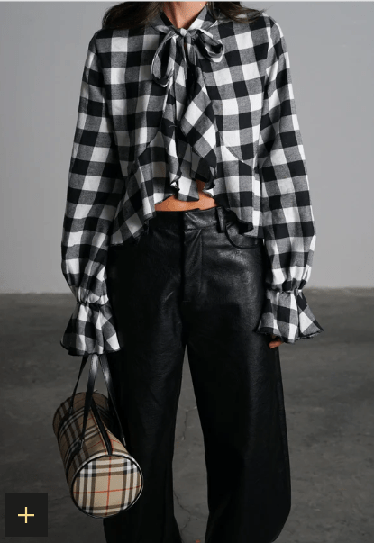 חולצת טורין - שחור - C’est Moi