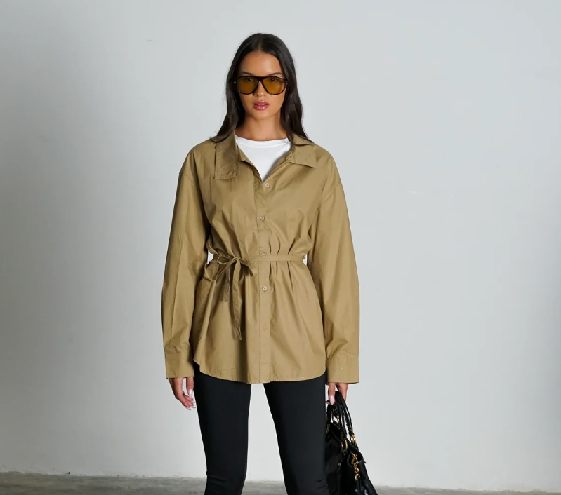 חולצת קרסנט-זית