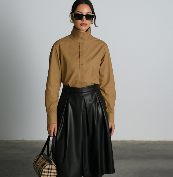 חולצת קרסנט-זית