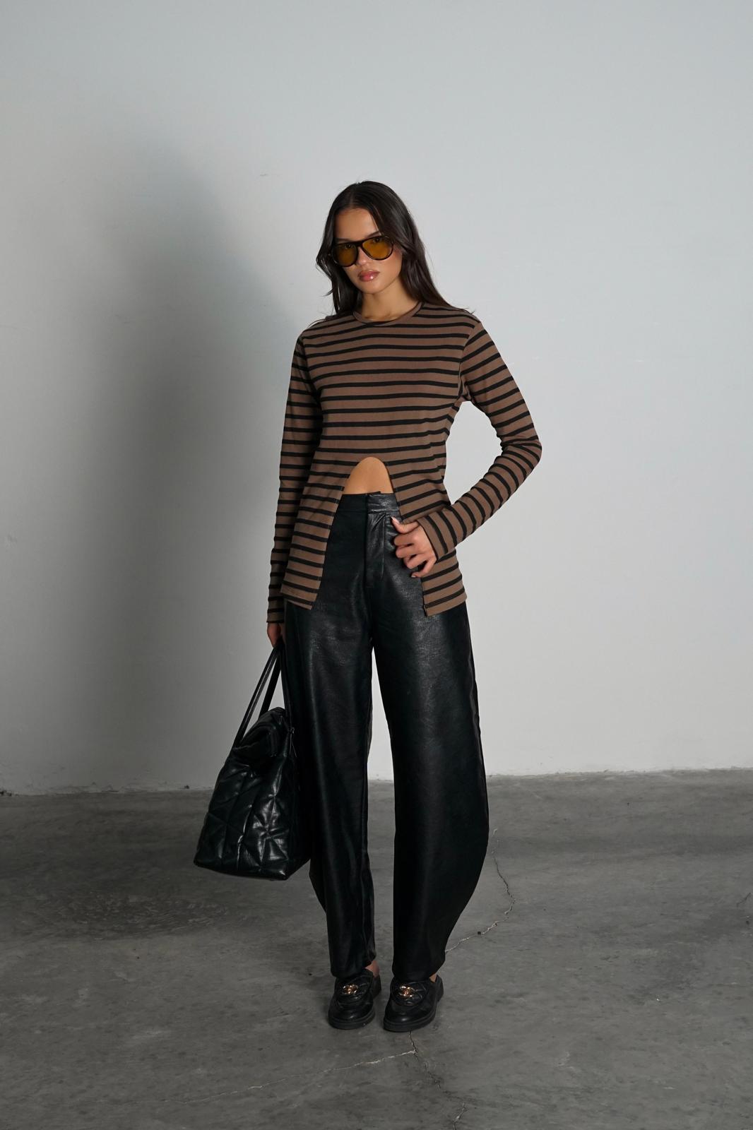 חולצת וונדי-חום