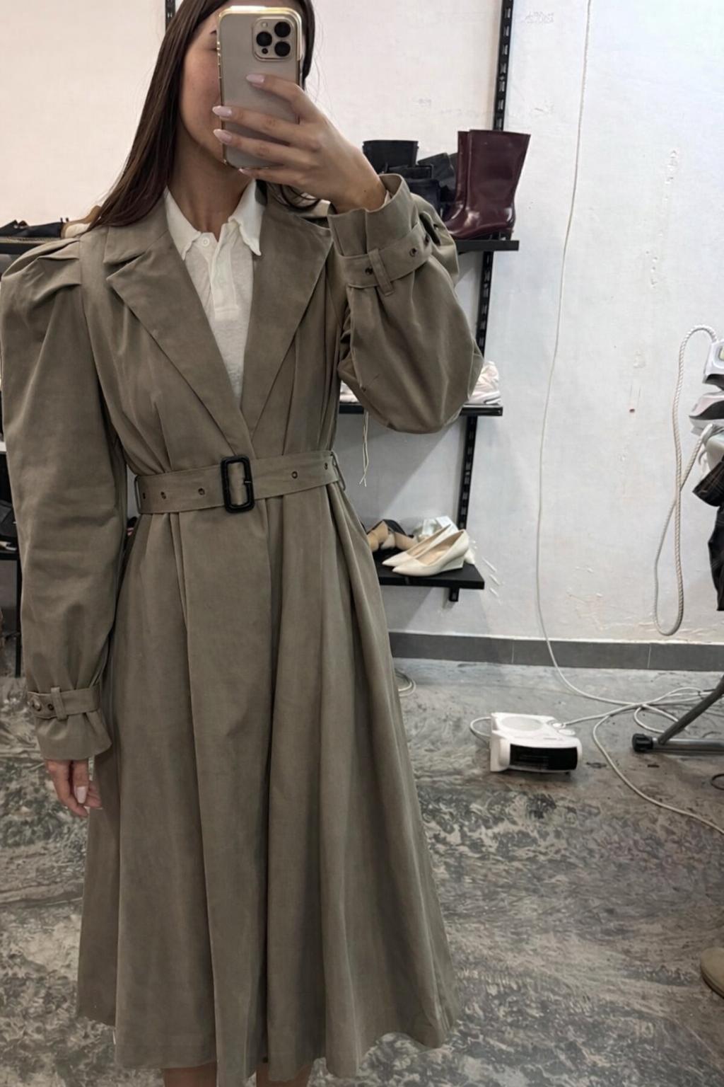 גקט טרנץ אלבון זית