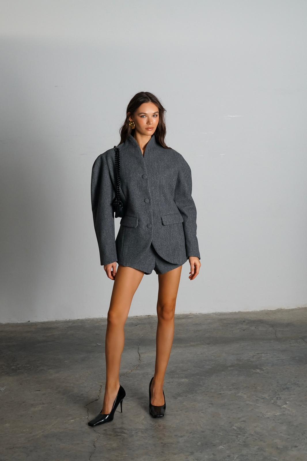 חליפת מאלטה-אפור