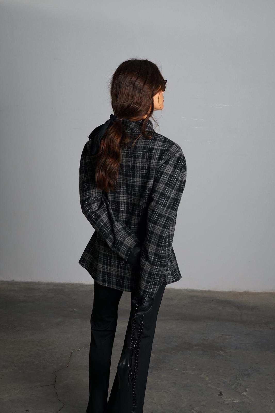 ג'קט מאלסיה-אפור