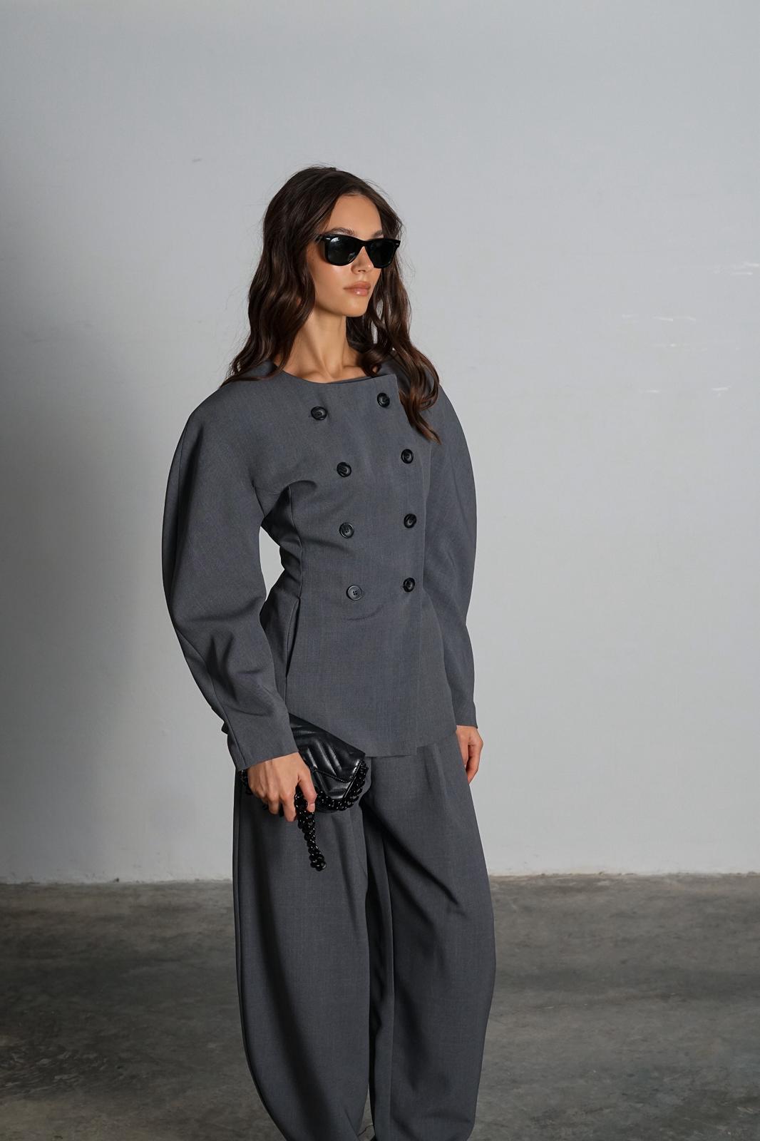 חליפת אופיליה-אפור