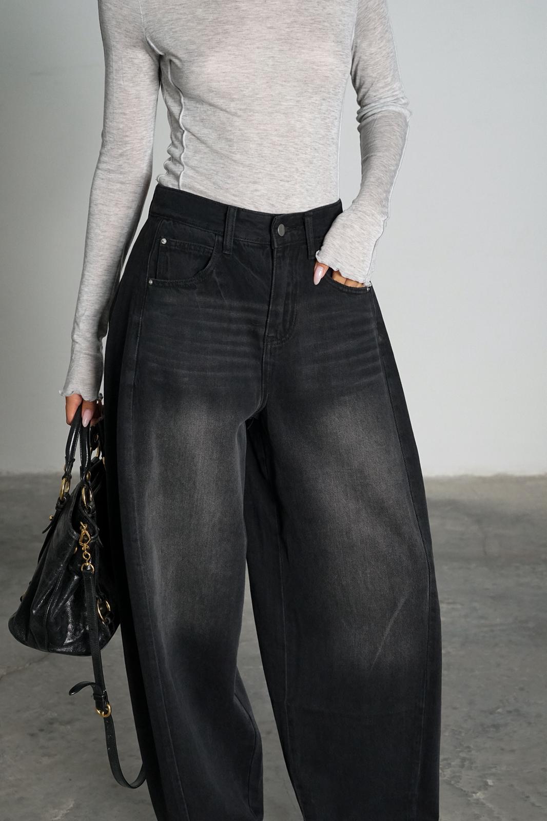 גינס טנסיל שחור - C’est Moi