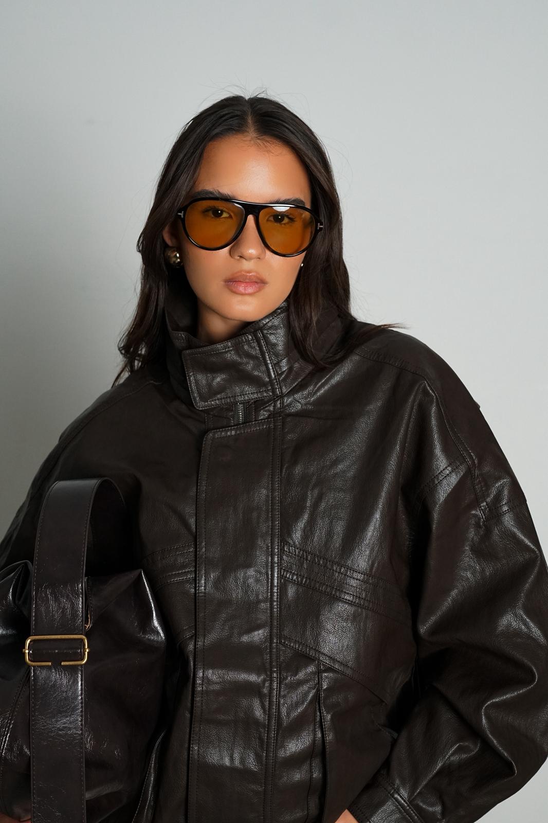 ג'קט פירסון - חום - C’est Moi