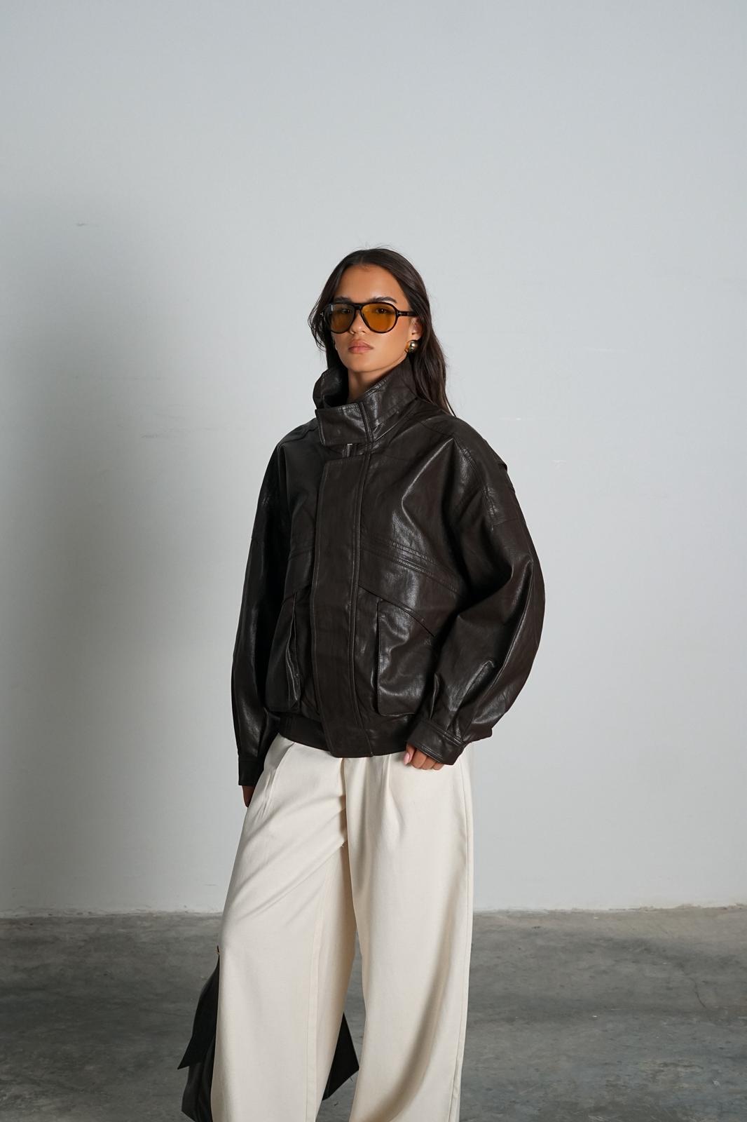 ג'קט פירסון - חום - C’est Moi