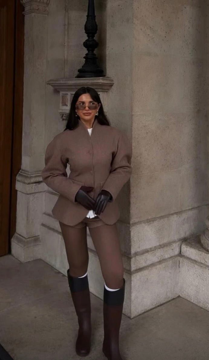 חליפת מאקאנה מוקה - C’est Moi