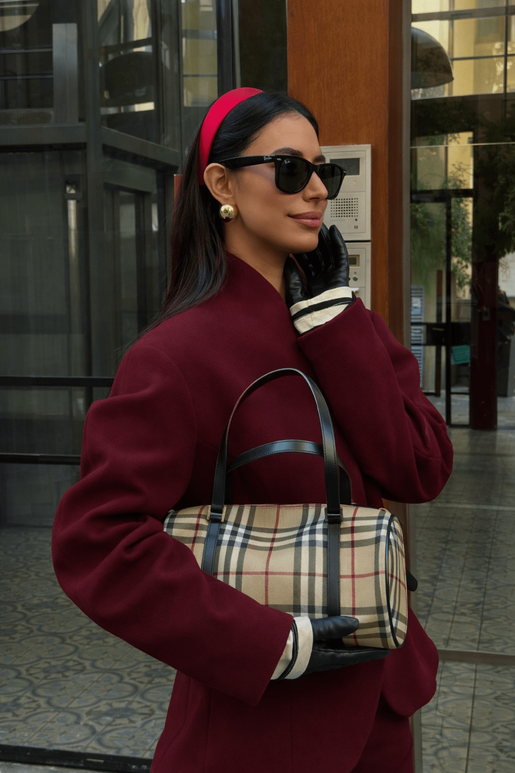 חליפת מאקנה בורדו - C’est Moi