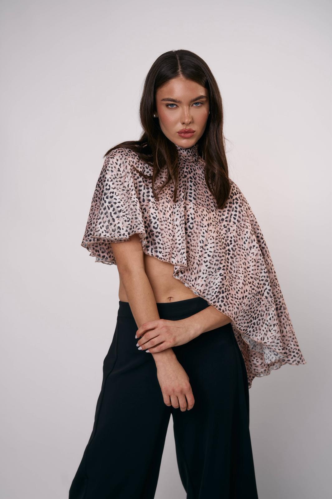 חולצת ארבל מנומרת - C’est Moi