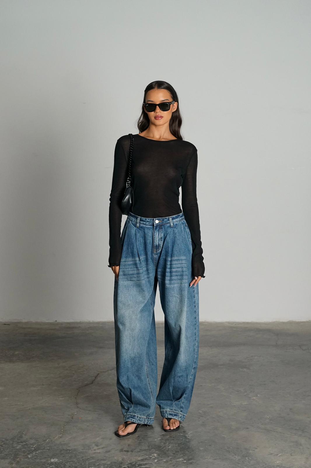 חולצת פורטר שחור - C’est Moi