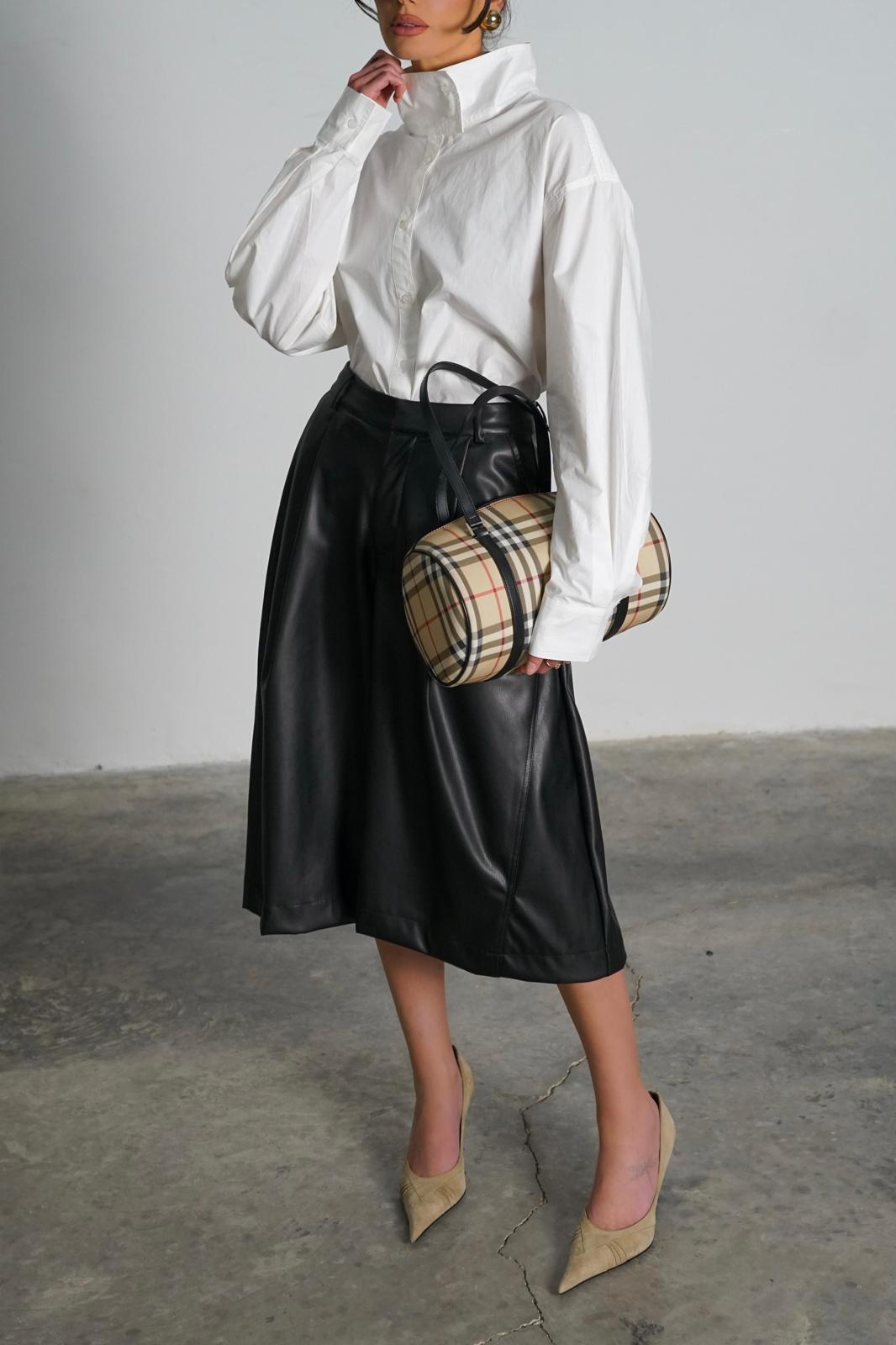 חולצת קרסנט לבנה - C’est Moi