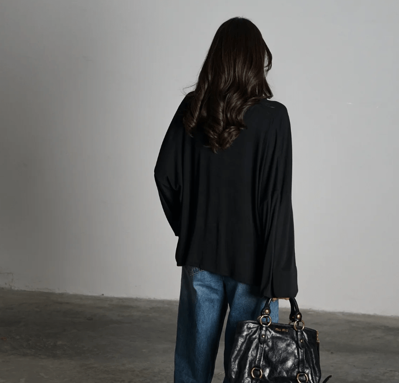 חולצת מייבי - שחור - C’est Moi